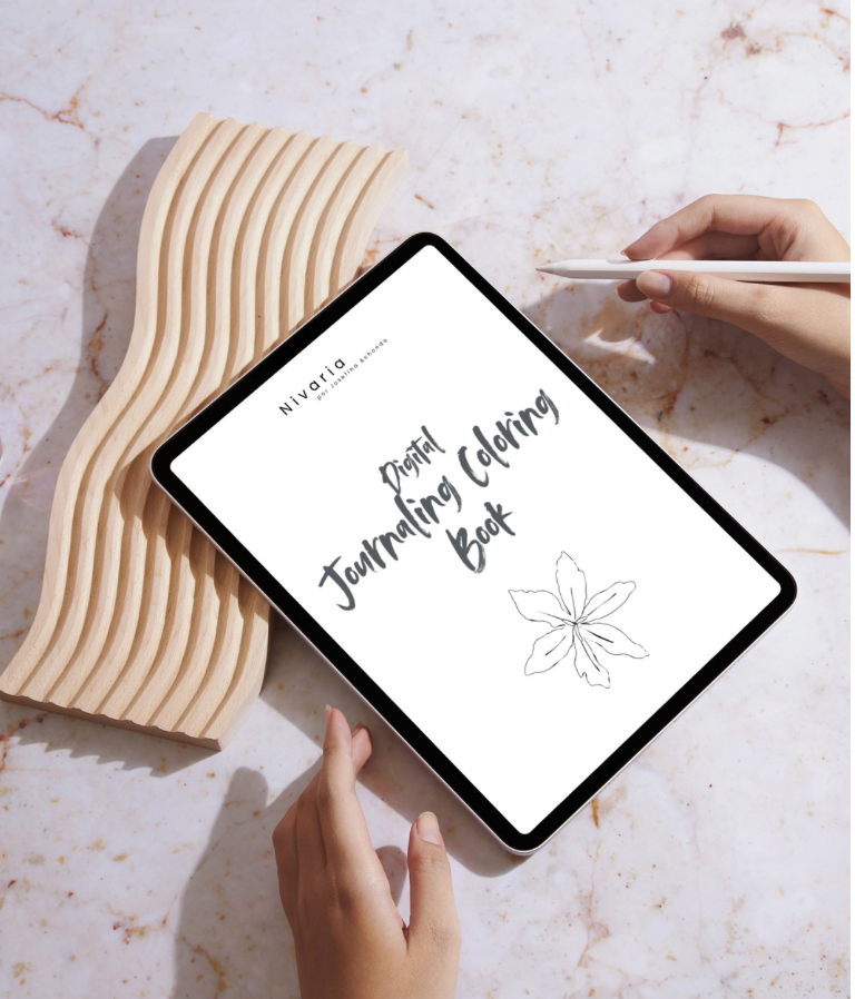 JOURNALING COLORING BOOK - Archivo digital imprimible.